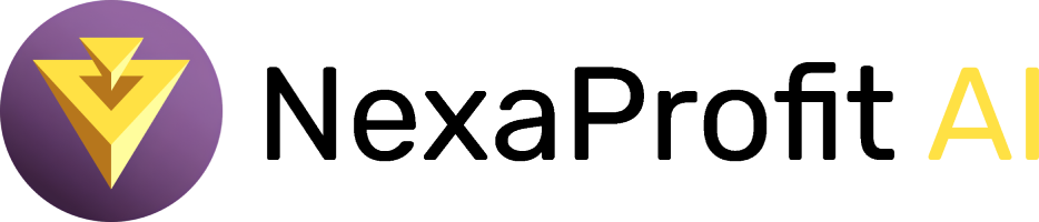 NexaProfitAI logo dark